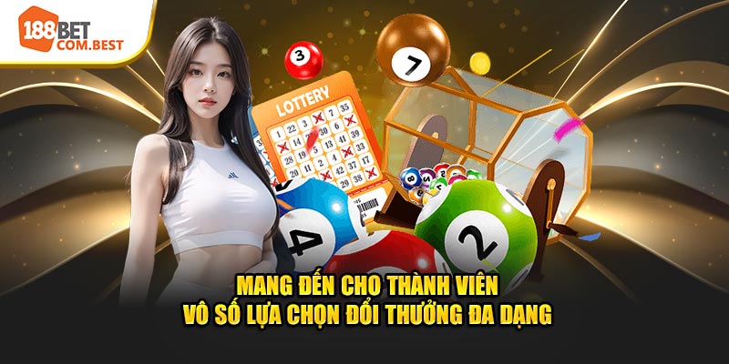 Mang đến cho thành viên vô số lựa chọn đổi thưởng đa dạng